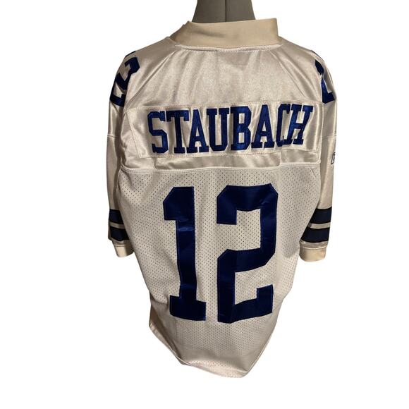 Roger Staubach Dallas Cowboys 1975 Vintage Legends Jersey - Picture 1 of 3